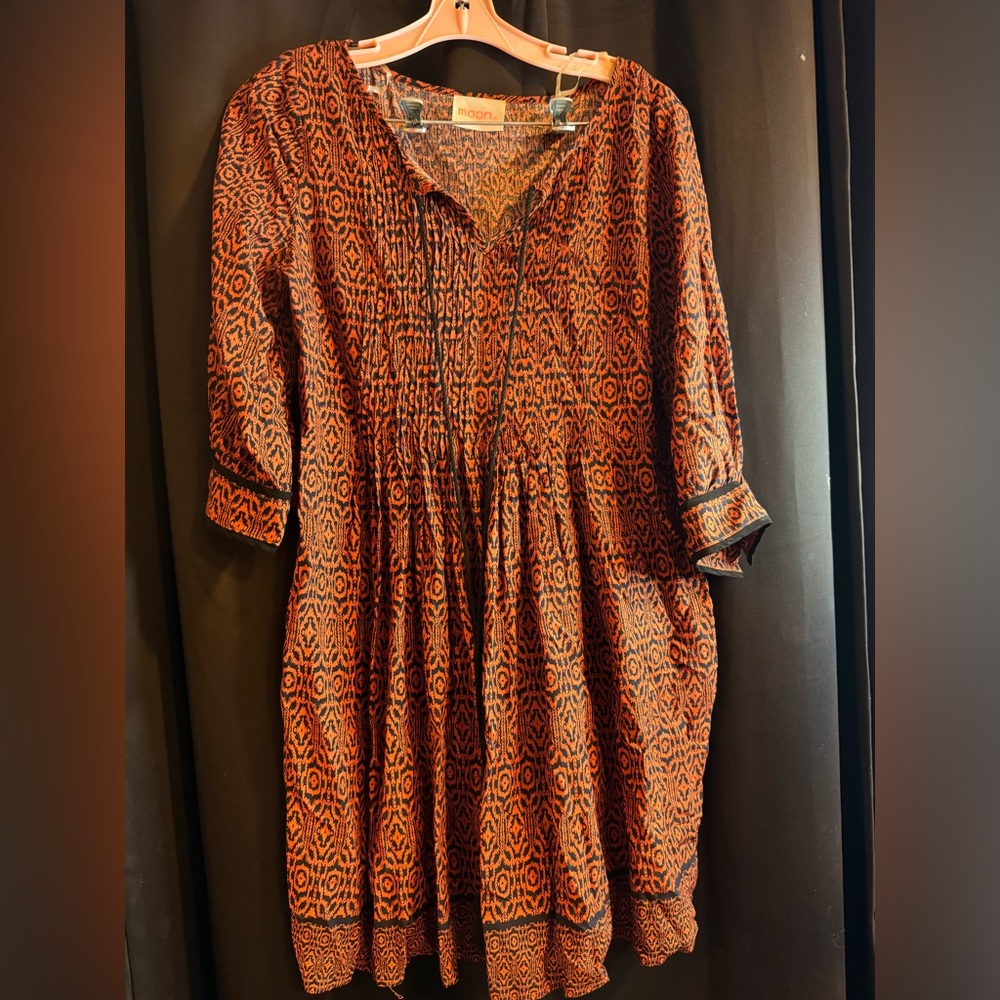 Moon Women's Size M fun pattern dress